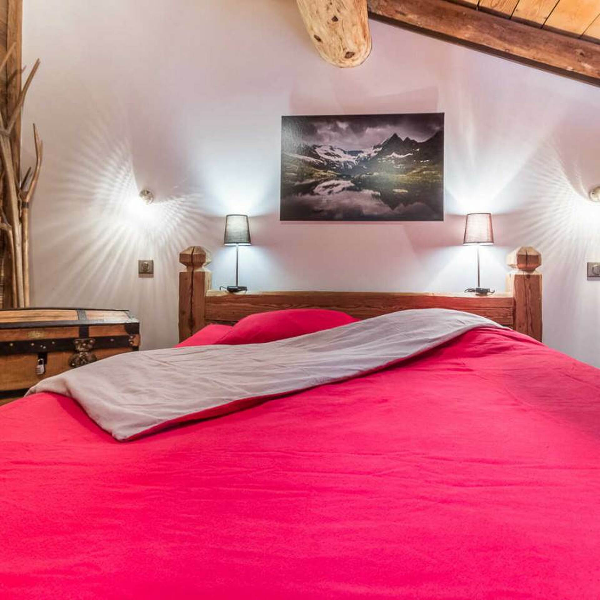Chambre romantique sous combles